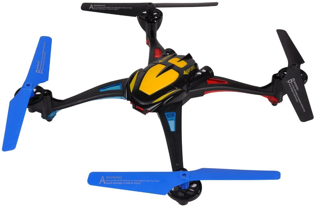 NIHUI U807 2.4Ghz 4 Channel 6 AXIS Mid Quad w/ 2MP HD camera, Headless Mode, Bonus Battery