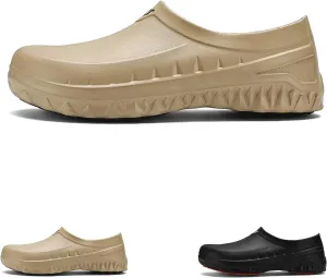 Non Slip Chef Clogs for Women Men, Comfort Kitchen Work Shoes, Lightweight & Waterproof, Zapatos para Cocina para Mujer