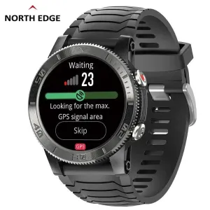 NORTH EDGE Men Digital Watch GPS Compass Smartwatch