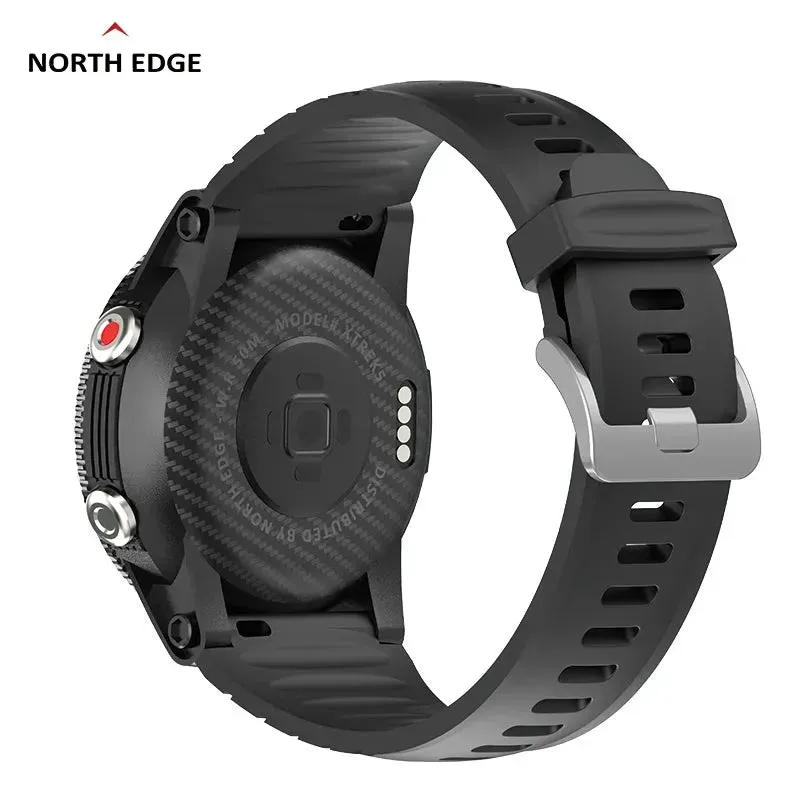 NORTH EDGE Men Digital Watch GPS Compass Smartwatch
