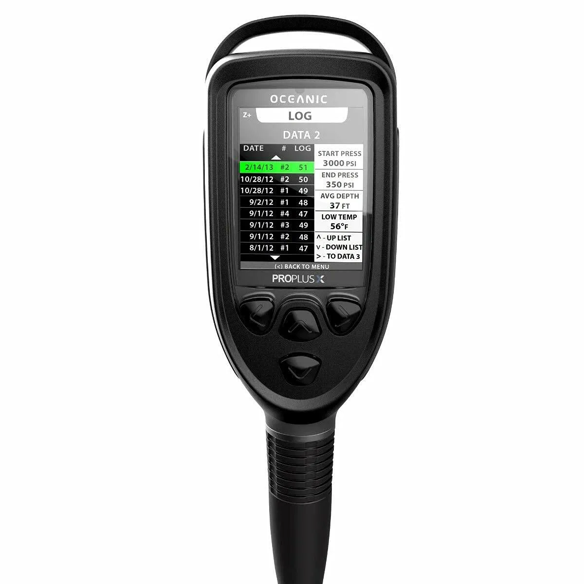 Oceanic Pro Plus X Dive Computer with QD Hose