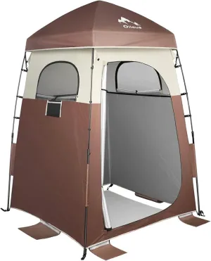 Oileus Pop Up Privacy Tent Portable Shower Tent Beach Changing Room Privacy Tent Camp Toilet Instant Privacy Shelters - Camping Beach Hiking Fishing