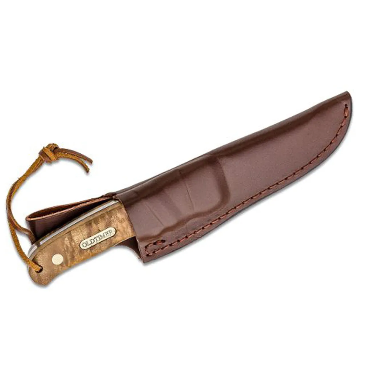 Old Timer PHW Pro Hunter Knife Desert Ironwood 3.625″ Satin with sheath