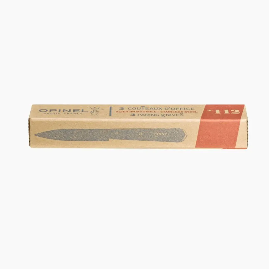 Opinel Paring Knives No.112 Box of 2