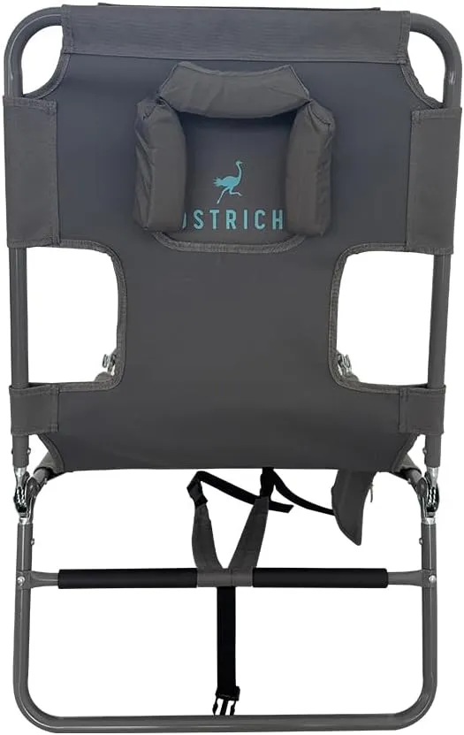 Ostrich Chair Backpack Chaise Chair, Gray