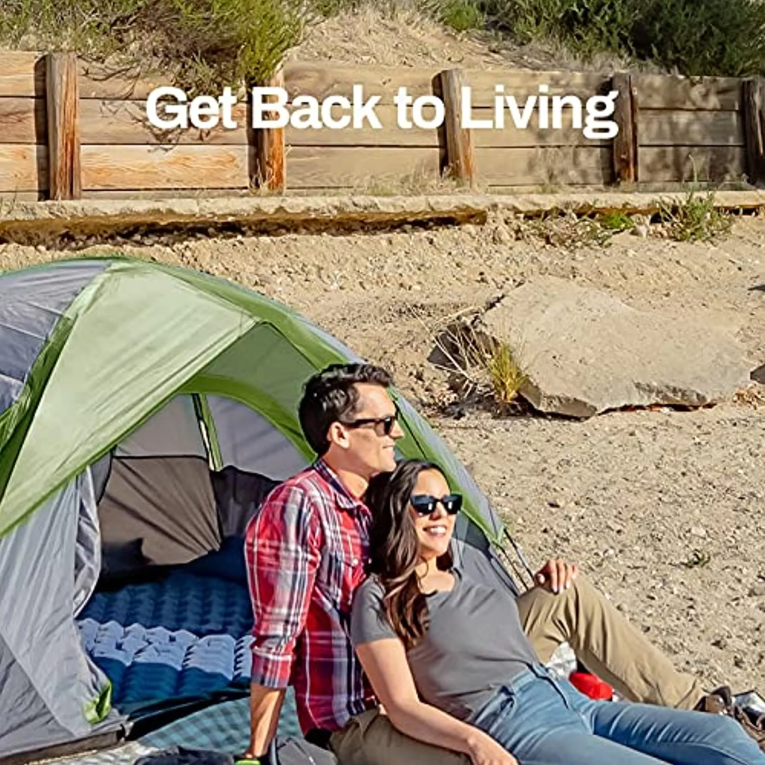 OT QOMOTOP Camping Tent, Waterproof Family Tent with Removable Rainfly and Carry Bag, Lightweight Tent with Stakes for Camping, Traveling, Backpacking, Hiking, Outdoors