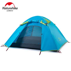 Outdoor Camping Aluminum Travel Tents Person NH 3-4 Excellent service Double New Tent Layer Tent Pole Camping Hike Digital NatureHike Arrived