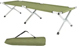 Outdoor Camping Cot, Folding Lightweight Bed Portable Camping Cot with Carry Bag for Adults Hiking Hunting Traveling