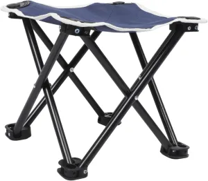 Outdoor Folding Stool for Fishing and Hiking Lightweight Frame Durable Oxford Portable Camp Chair for Travel and Outdoor Activities Comfortable and Stable Design
