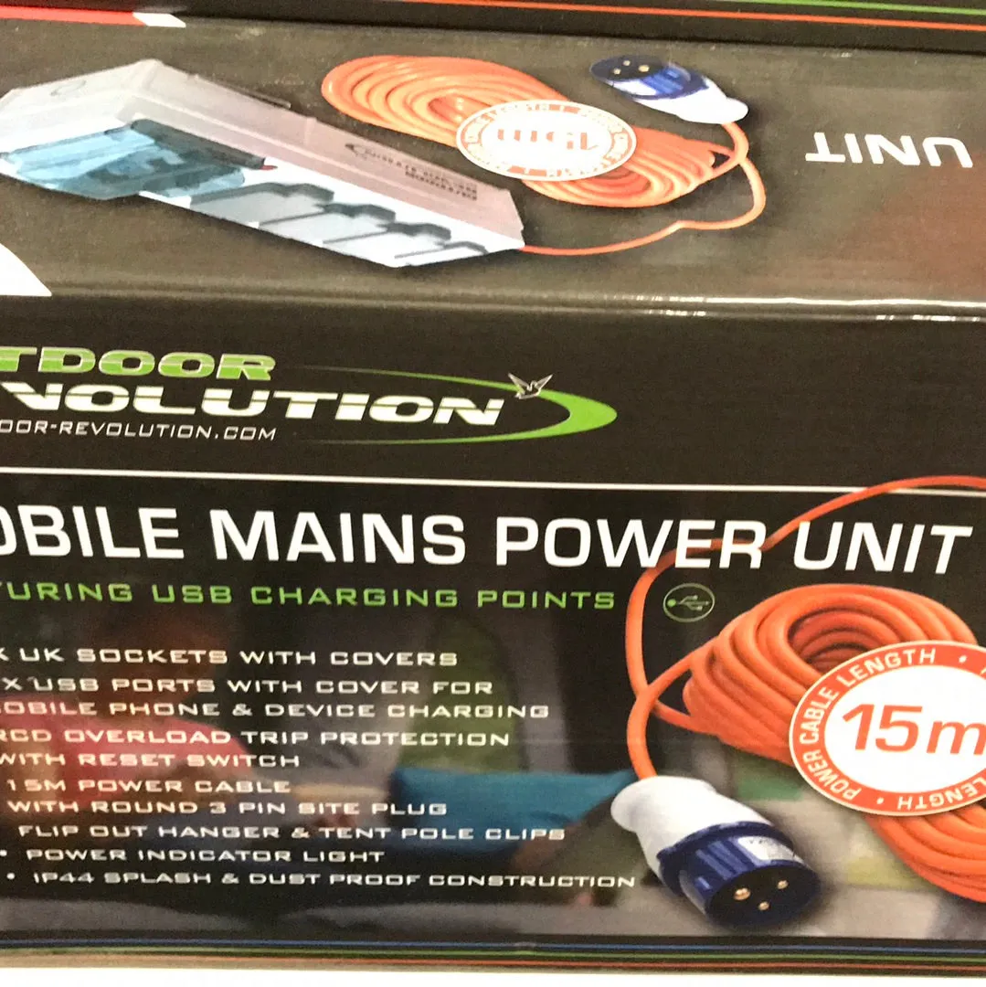 Outdoor Revolution Mobile Mains Power Unit