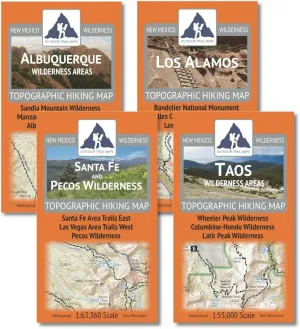 Outdoor Trail Maps Northen New Mexico Pack - New Mexico Hiking (2023)