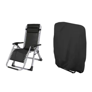 Outdoor Zero Gravity Folding Chair Cover Waterproof Dustproof Lawn Patio Furnitu
