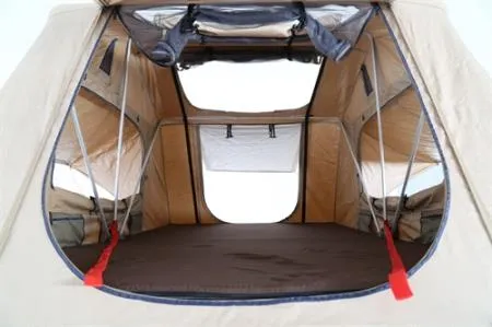 Overlander Roof Tent 2 Person Tent Coyote Tan Smittybilt