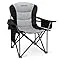 Oversized Camping Folding Chair,Heavy Duty 450 LBS with Lumbar Support