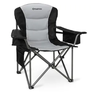Oversized Camping Folding Chair,Heavy Duty 450 LBS with Lumbar Support