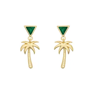 Palm Tree Earrings
