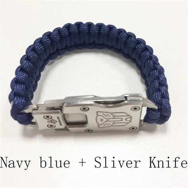 Paracord Survival knife  Bracelet