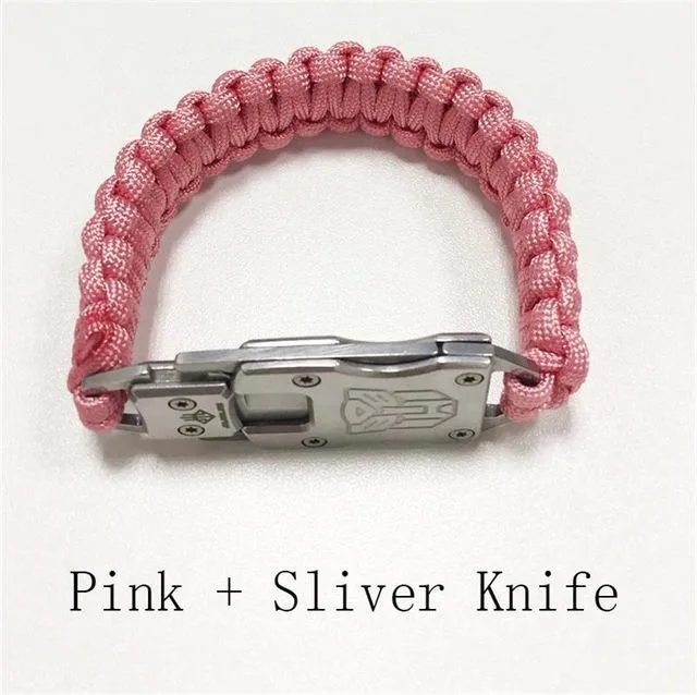 Paracord Survival knife  Bracelet