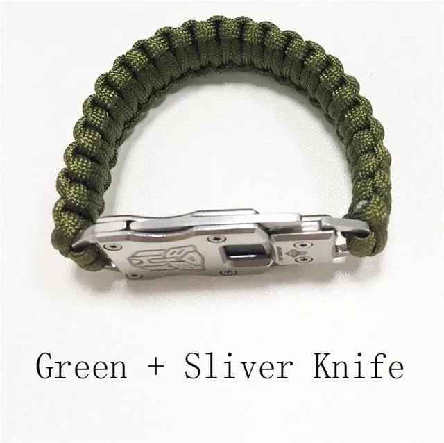 Paracord Survival knife  Bracelet
