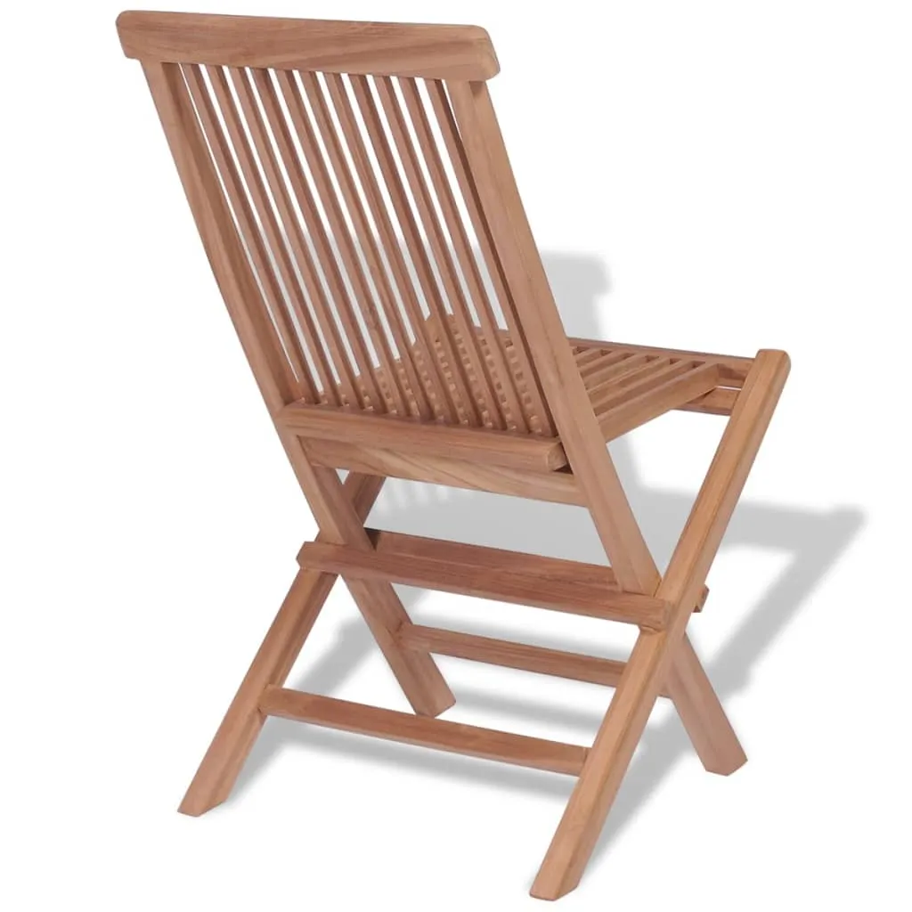 Patio Folding Chairs Outdoor Garden Camping Lawn Chair Solid Wood Teak
