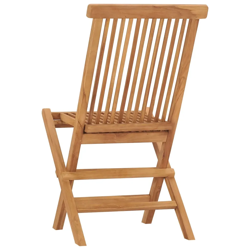 Patio Folding Chairs Outdoor Garden Camping Lawn Chair Solid Wood Teak