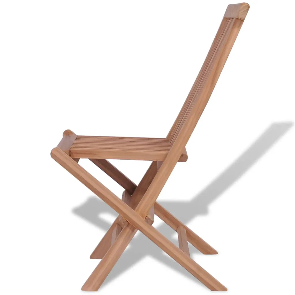 Patio Folding Chairs Outdoor Garden Camping Lawn Chair Solid Wood Teak