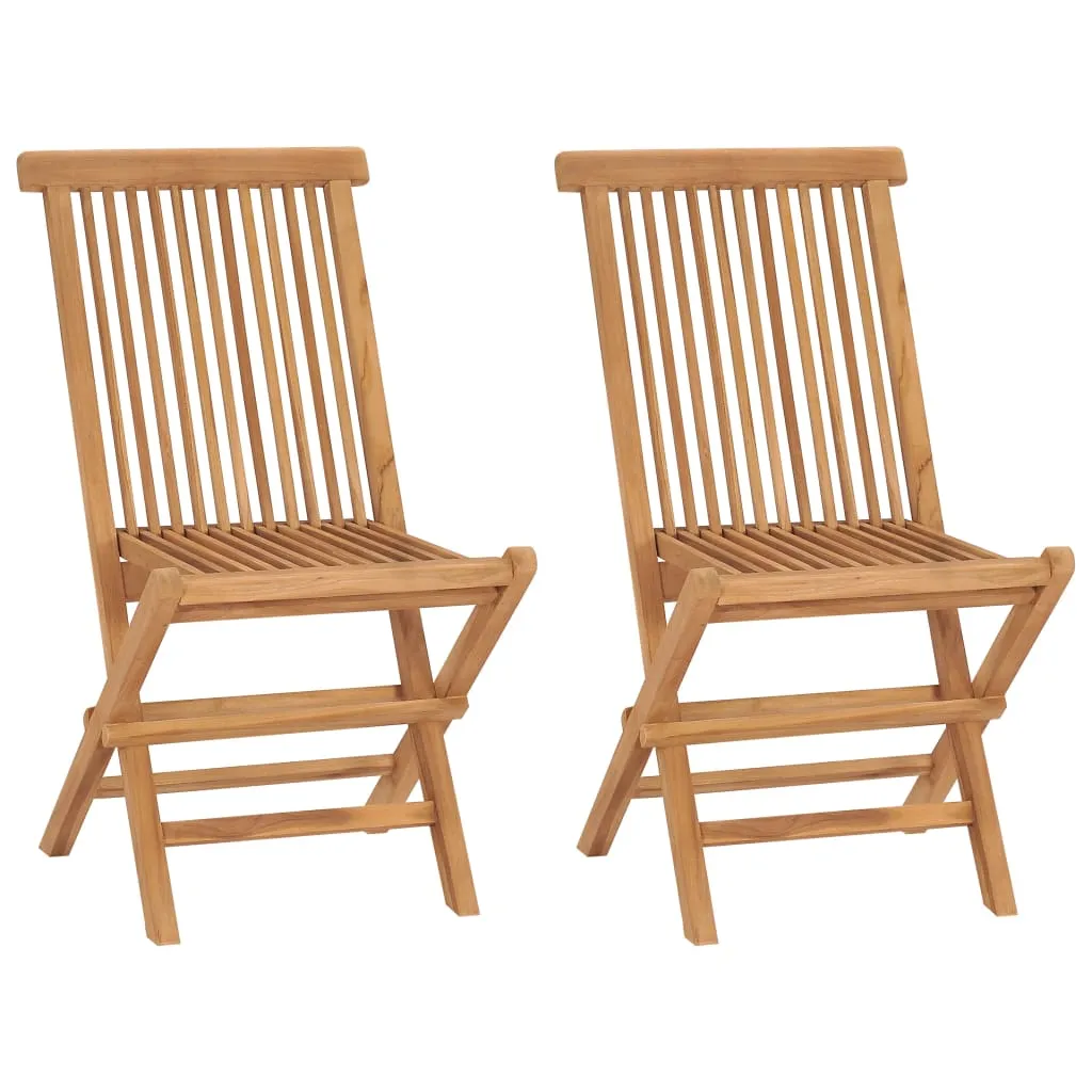 Patio Folding Chairs Outdoor Garden Camping Lawn Chair Solid Wood Teak