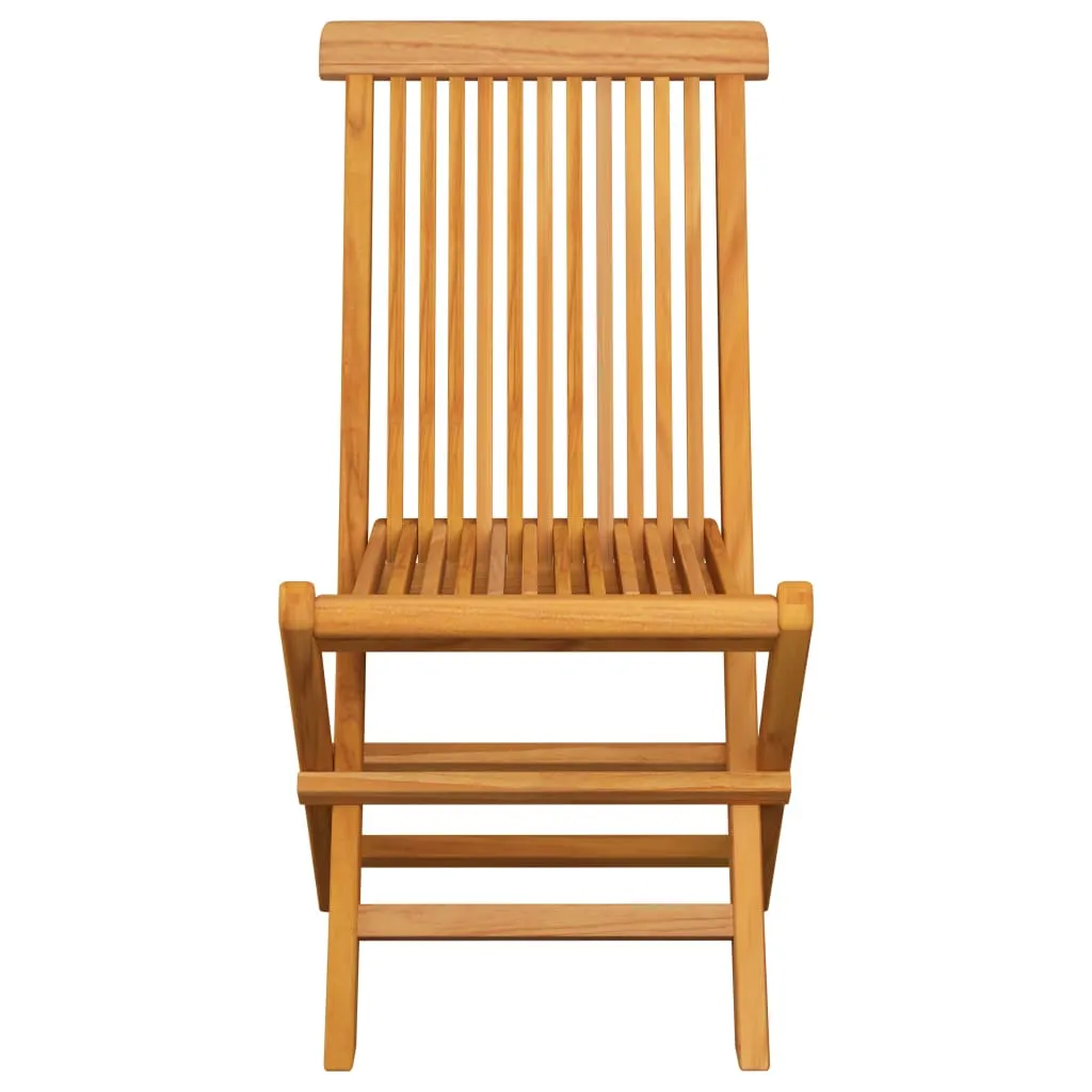 Patio Folding Chairs Outdoor Garden Camping Lawn Chair Solid Wood Teak