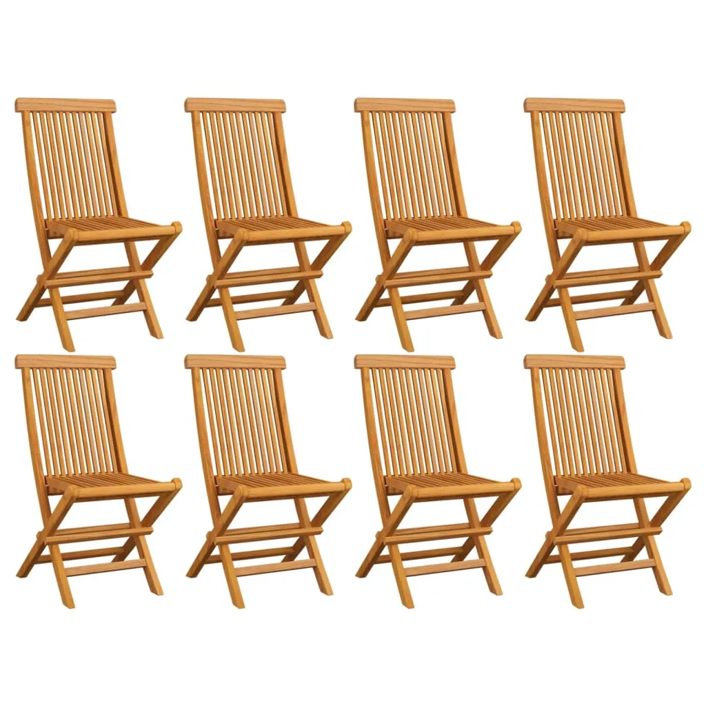 Patio Folding Chairs Outdoor Garden Camping Lawn Chair Solid Wood Teak
