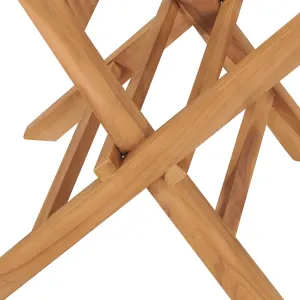 Patio Folding Chairs Outdoor Garden Camping Lawn Chair Solid Wood Teak