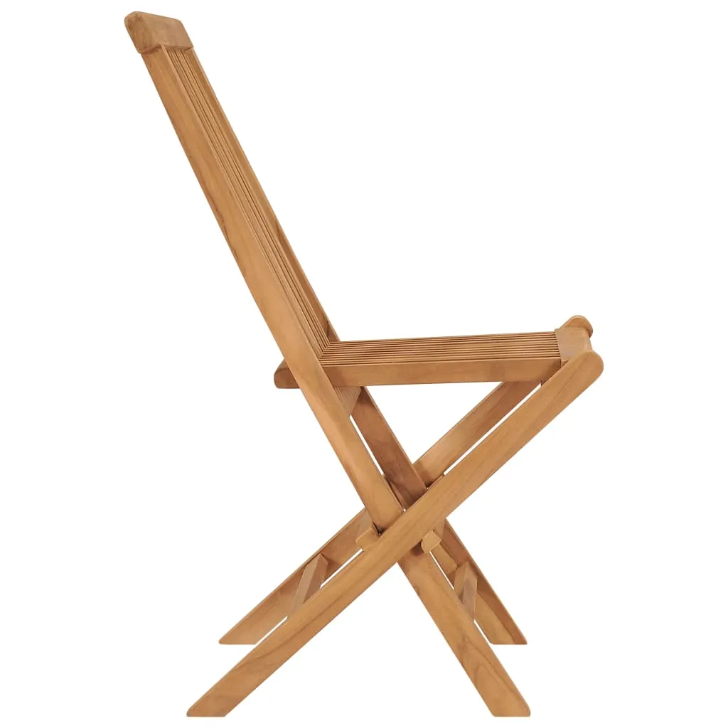 Patio Folding Chairs Outdoor Garden Camping Lawn Chair Solid Wood Teak