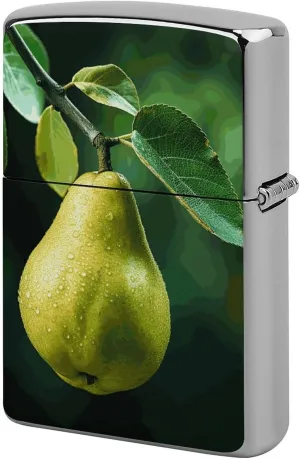 Pears on The TreeLighter Case Waterproof Lighter Sleeve Lighters Protective Cover with Graffiti Design