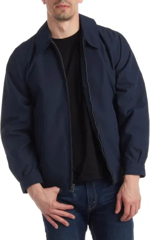 Perry Ellis Golf Jacket – Microfiber Lightweight Jacket Waterproof Full Zip Golf Windbreaker For Men (Sizes S–3XL)