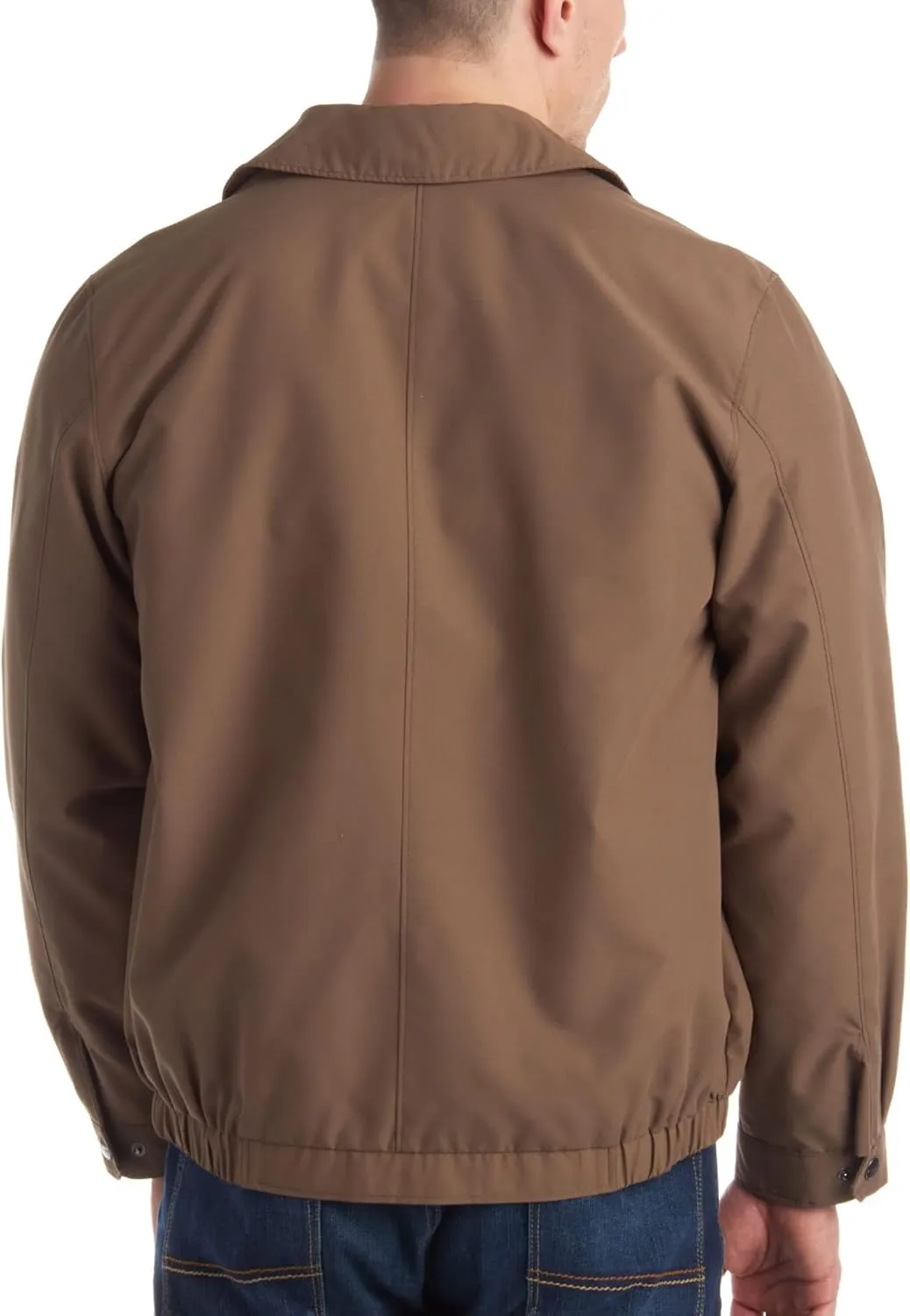 Perry Ellis Golf Jacket – Microfiber Lightweight Jacket Waterproof Full Zip Golf Windbreaker For Men (Sizes S–3XL)