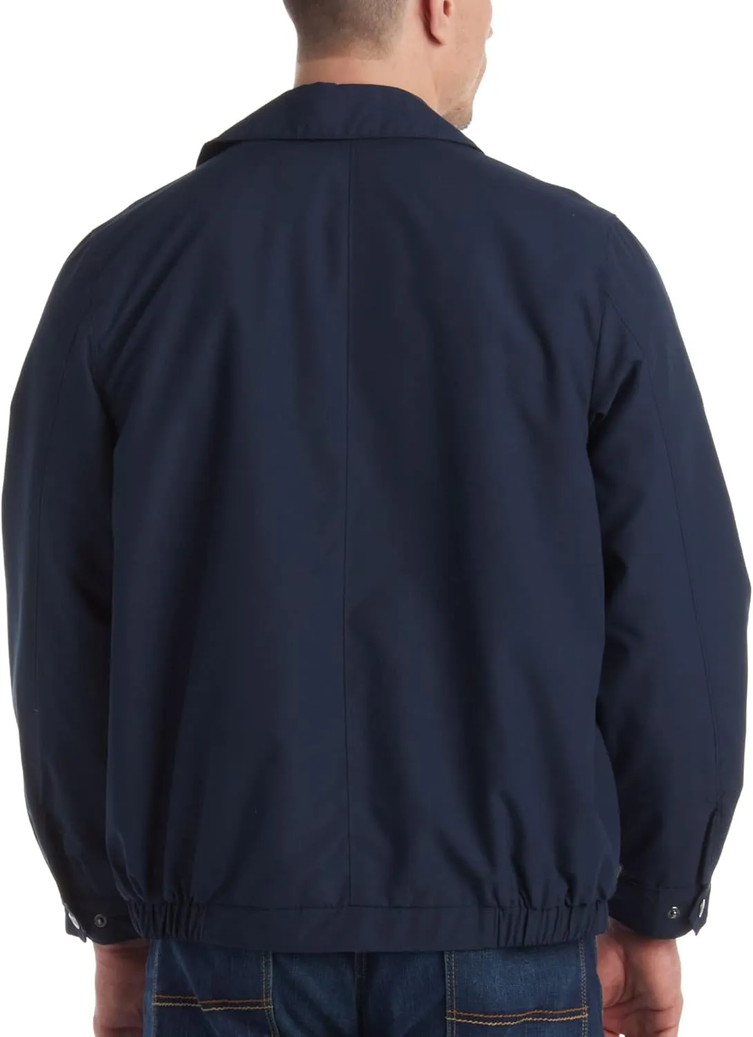 Perry Ellis Golf Jacket – Microfiber Lightweight Jacket Waterproof Full Zip Golf Windbreaker For Men (Sizes S–3XL)