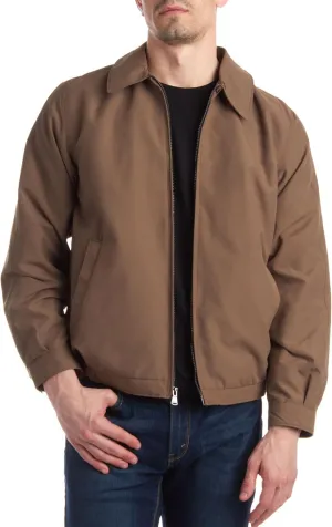 Perry Ellis Golf Jacket – Microfiber Lightweight Jacket Waterproof Full Zip Golf Windbreaker For Men (Sizes S–3XL)
