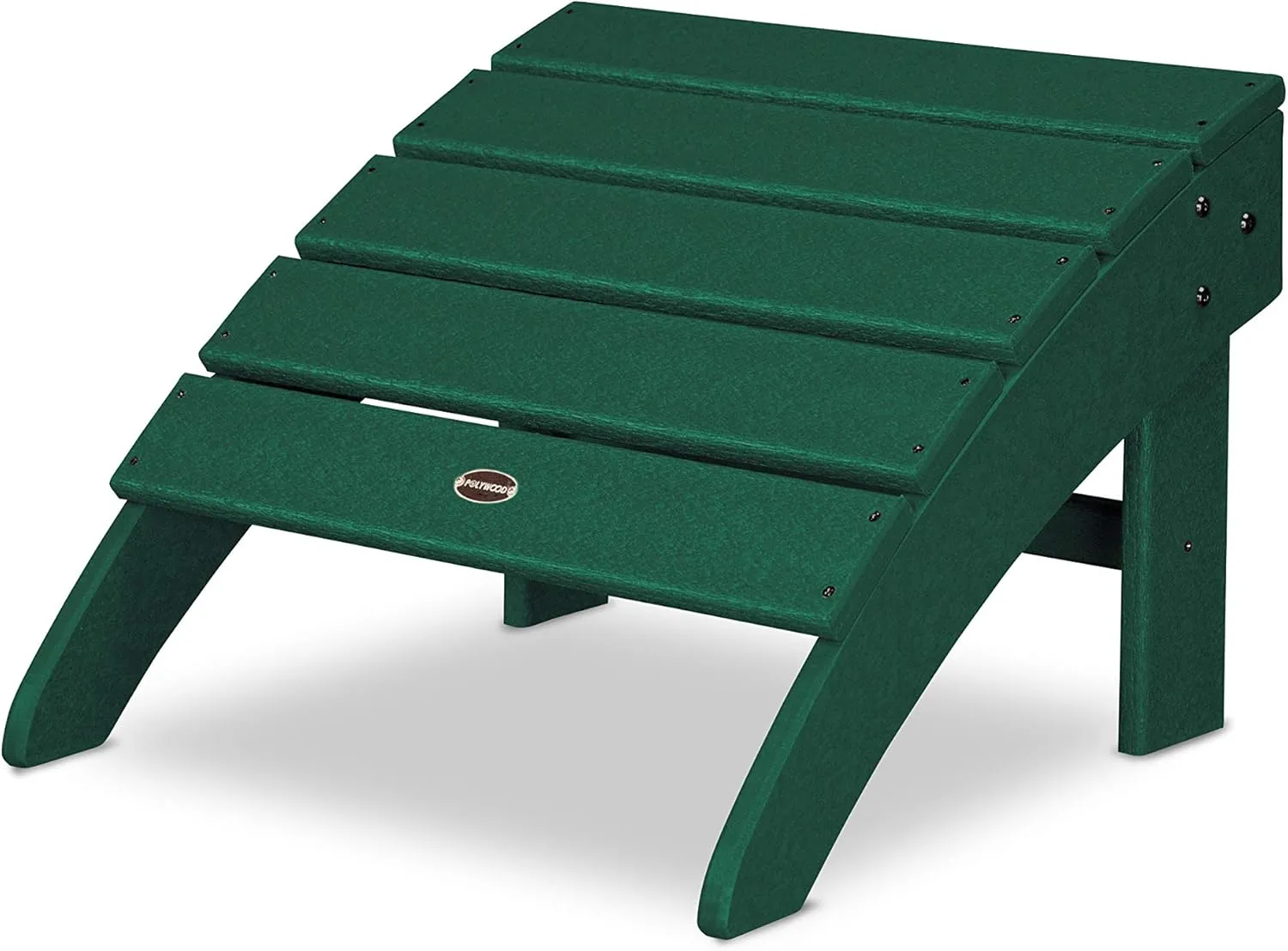 POLYWOOD® Palm Coast Ottoman, Green