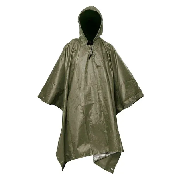 Portable 3 In 1Hiking Camping Poncho