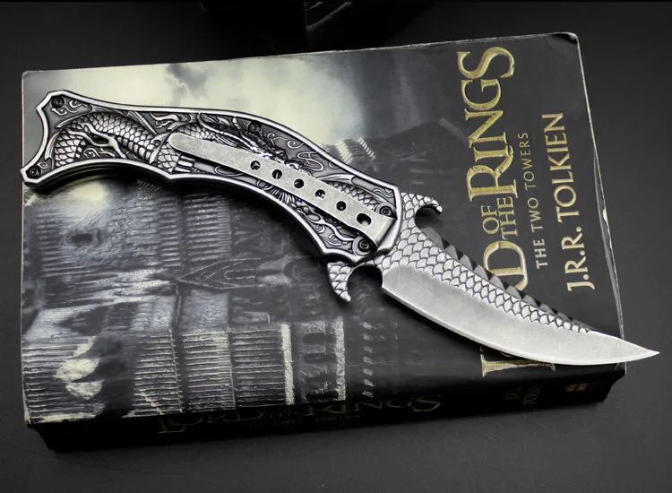 Portable Knife Spring For Survival In The Wild