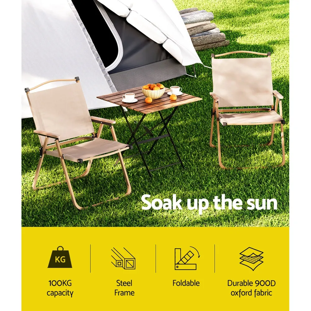 Portable Lightweight Outdoor Folding Chair with Carry Bag