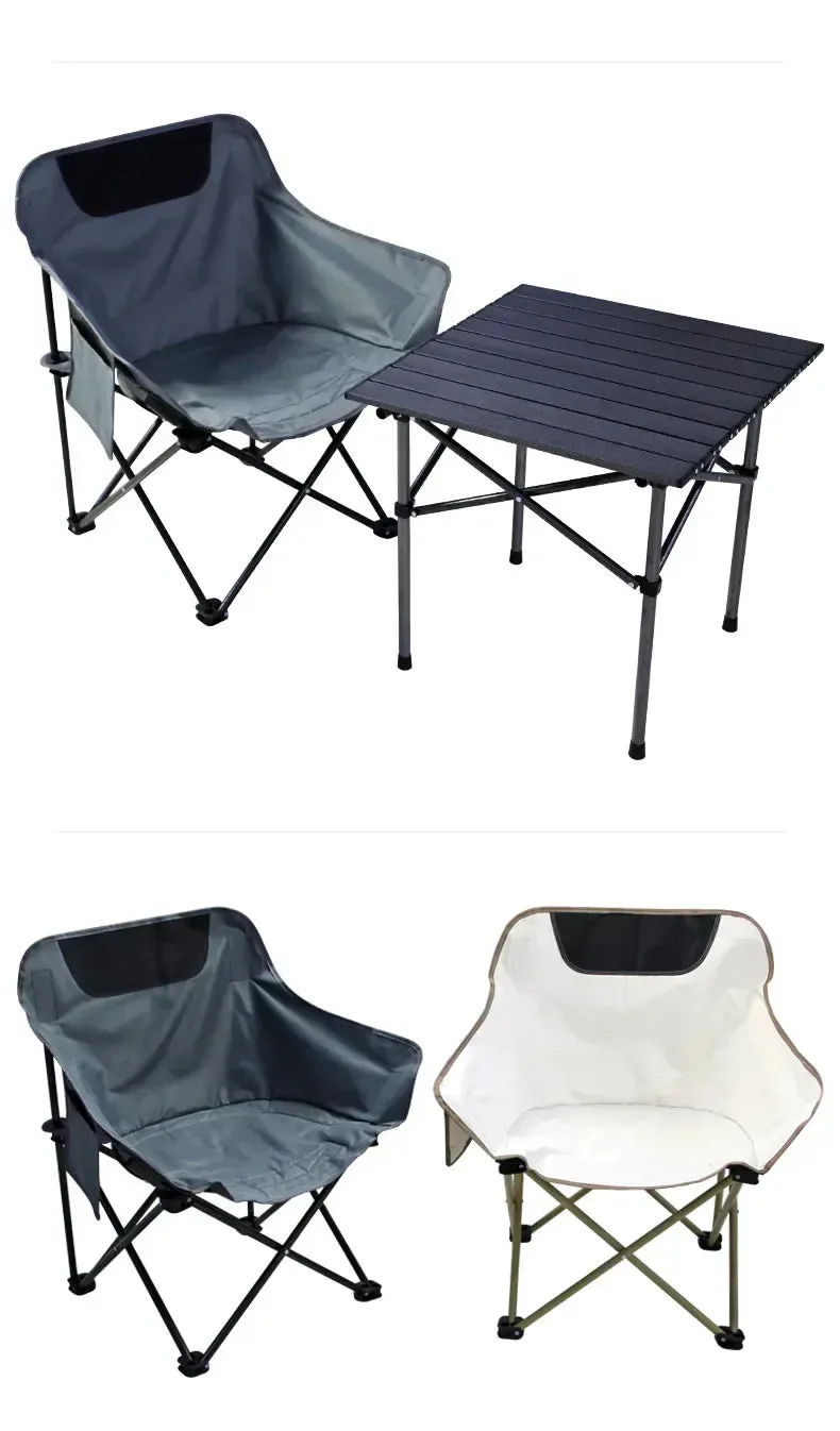Portable Ultralight Moon Chair Outdoor Folding Chair