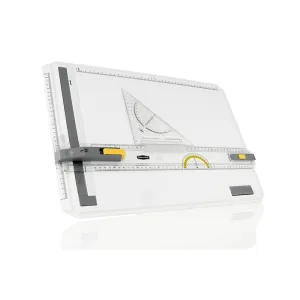 Premier Universal - A3 Technical Drawing Board With Sliding Ruler