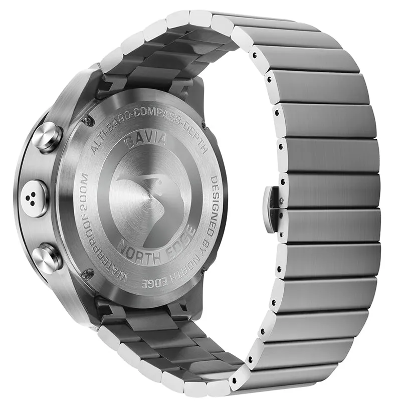 Premium Military Dive Watch for Men – 200M Waterproof, Altimeter, Compass, Barometer, Digital Clock, Thermometer, Pedometer, Stopwatch, Countdown Timer, EL Backlight