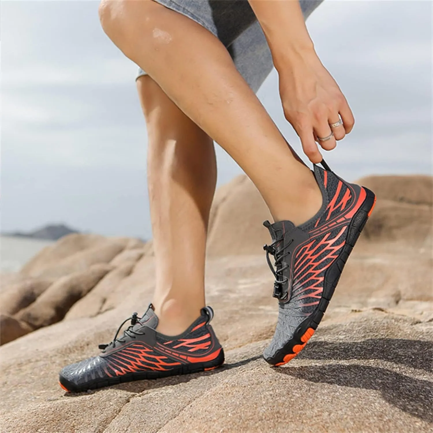 Pro Barefoot Shoes Women - Wide Toe Box Healthy & Non-Slip Unisex Footwear for Outdoor Hiking