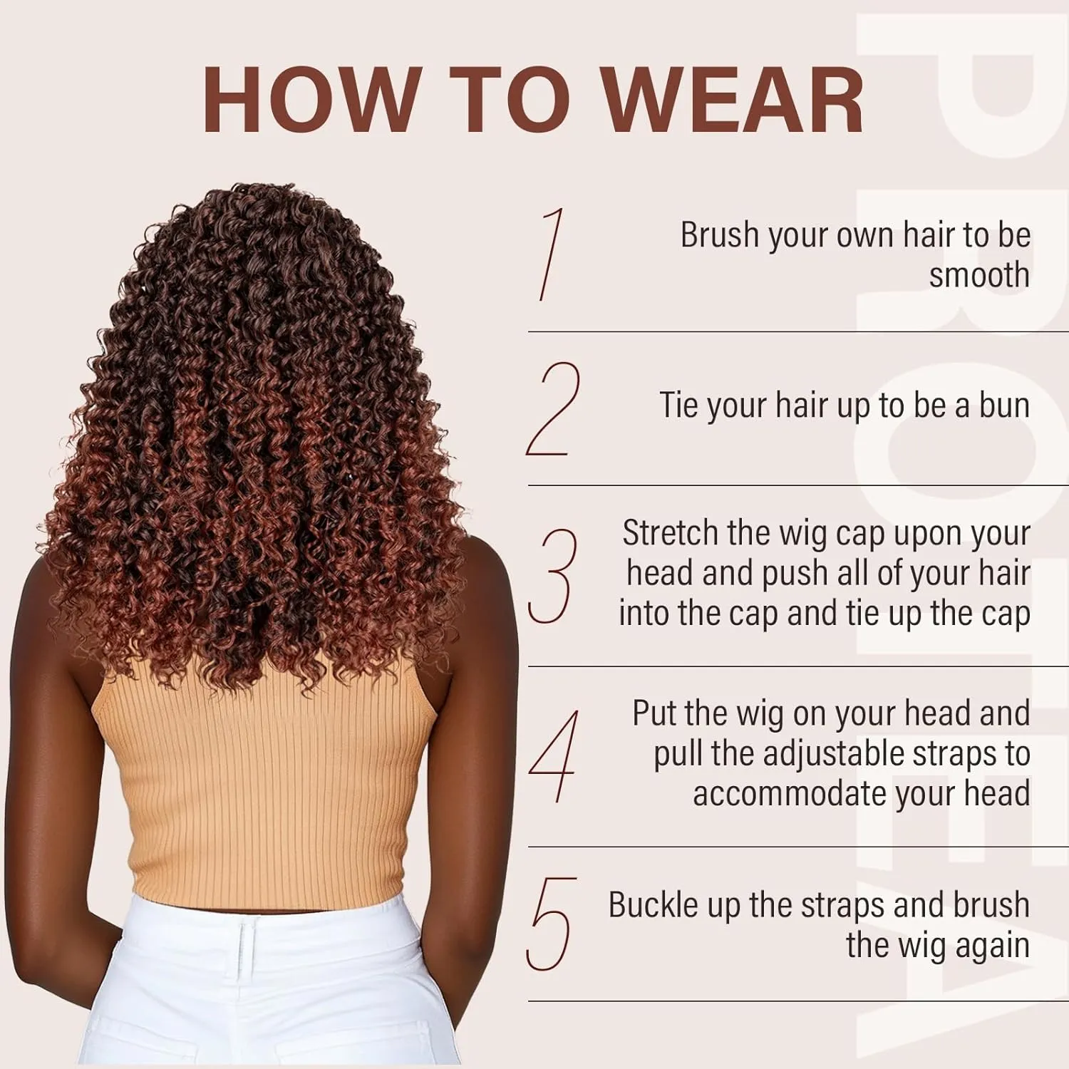 PROTEA Braided Wigs for Black Women, Lightweight Synthetic Handmade Braids Wig with Baby Hair, Mix Color Braid Lace Wig with Curly End, 20 Inch #T1B/350