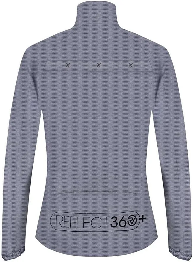 Proviz Women's REFLECT360 Plus Waterproof Cycling Jacket Hi Visibility Reflective Cycling Coat