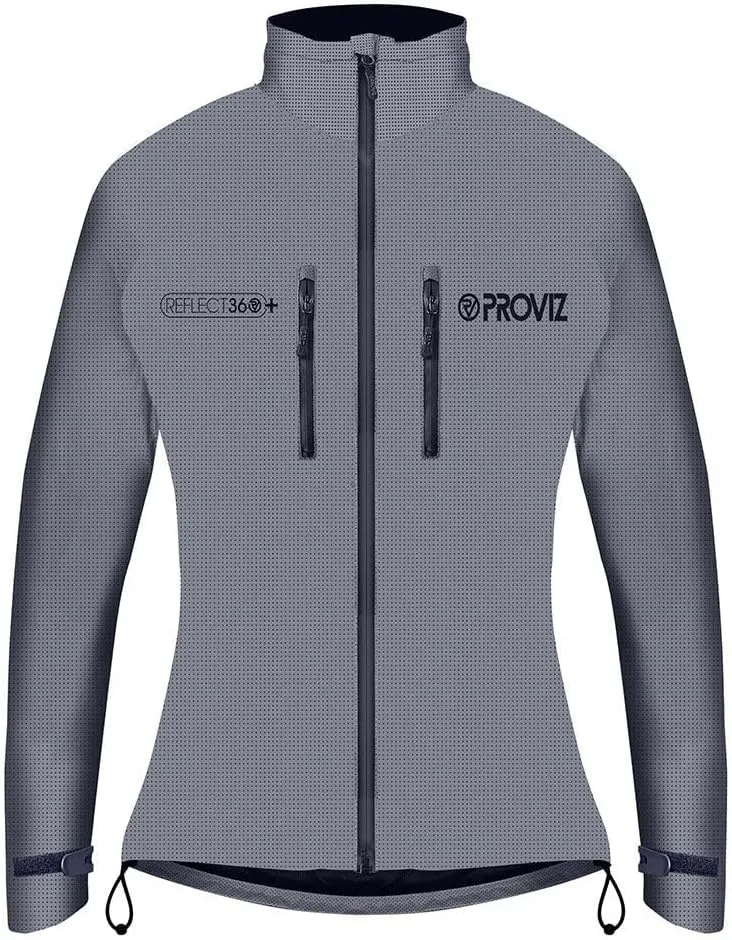 Proviz Women's REFLECT360 Plus Waterproof Cycling Jacket Hi Visibility Reflective Cycling Coat