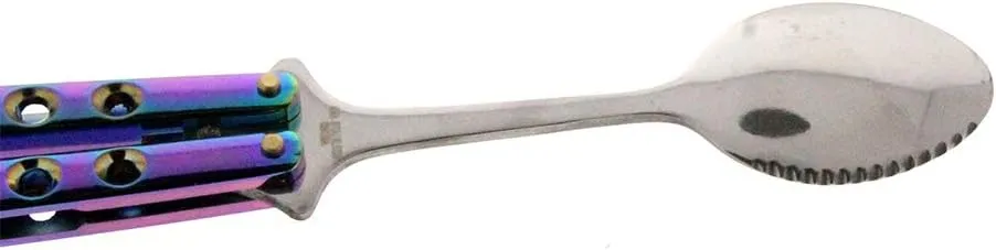 P.S Butterfly Fork and Spoon Set for Hunting, Camping and Hiking Purposes.