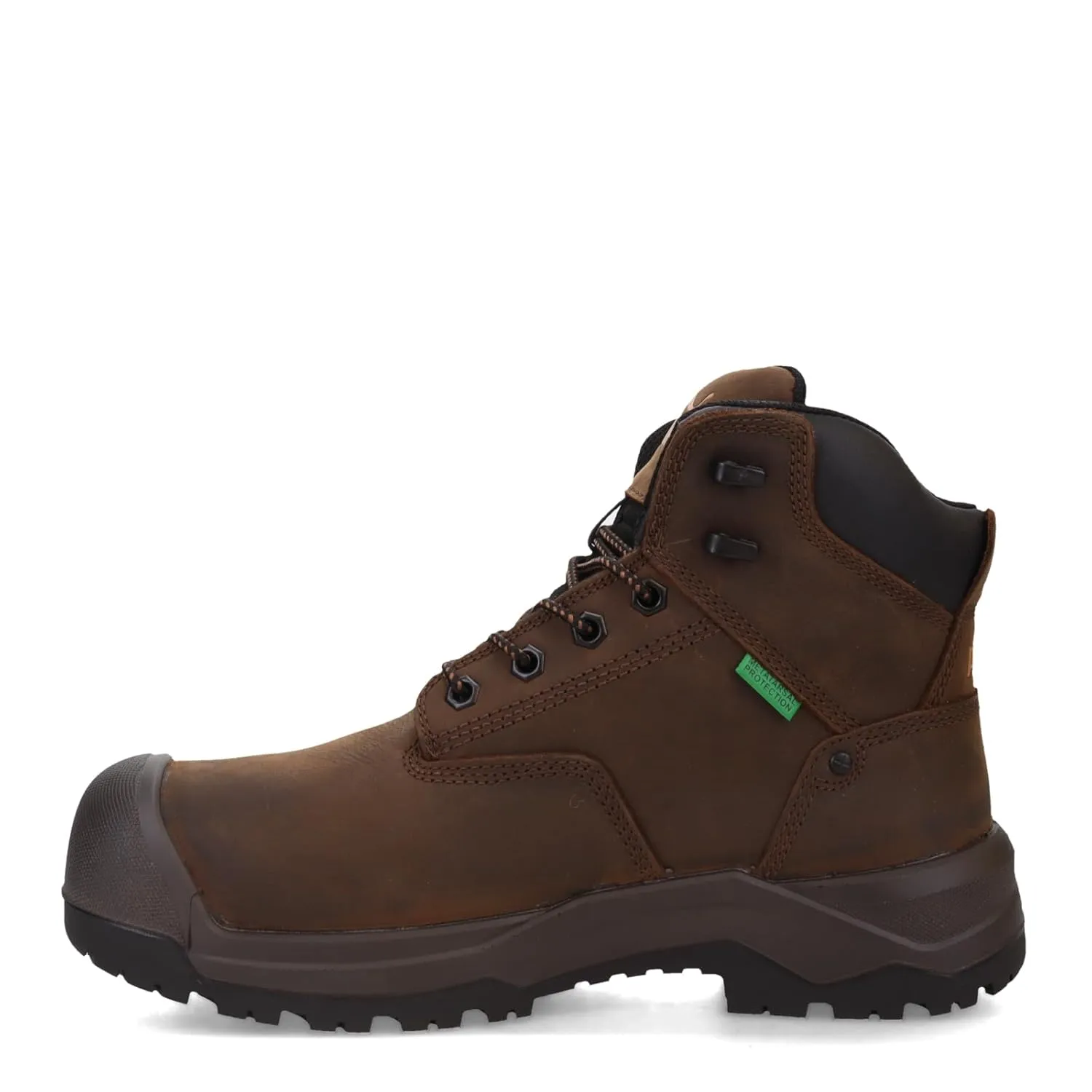 PUMA Men's Granite 6" Metatarsal Guard Composite Toe Industrial Boot, Brown, 9
