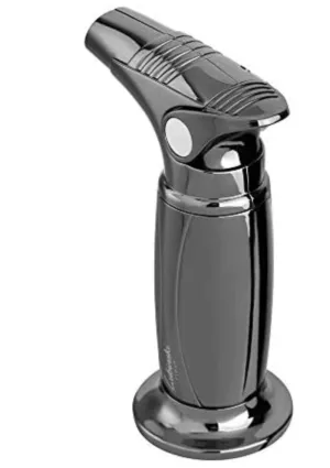 "Silver And Black" Torch Lighter